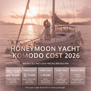 Honeymoon Yacht Komodo Cost 2026 — Complete Pricing Breakdown